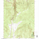 United States Geological Survey Mount Lena, UT (1996, 24000-Scale) digital map