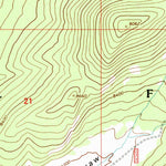 United States Geological Survey Mount Lena, UT (1996, 24000-Scale) digital map