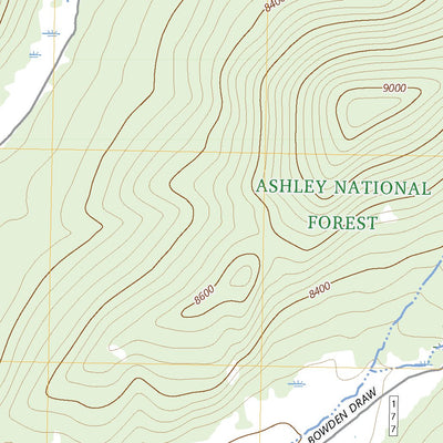 United States Geological Survey Mount Lena, UT (2023, 24000-Scale) digital map