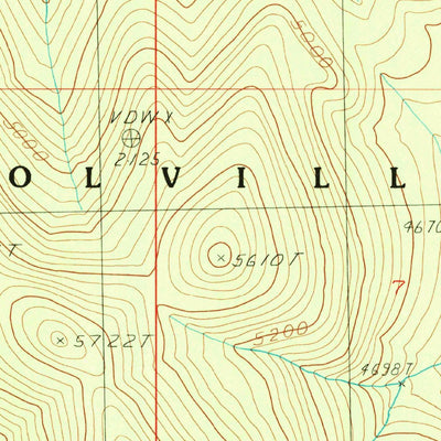 United States Geological Survey Mount Leona, WA (1983, 24000-Scale) digital map