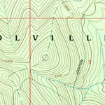 United States Geological Survey Mount Leona, WA (1992, 24000-Scale) digital map