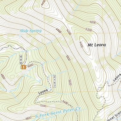 United States Geological Survey Mount Leona, WA (2020, 24000-Scale) digital map