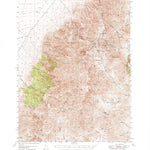 United States Geological Survey Mount Lewis, NV (1949, 62500-Scale) digital map