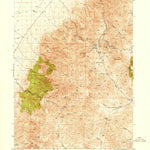 United States Geological Survey Mount Lewis, NV (1950, 62500-Scale) digital map