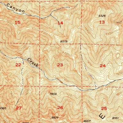 United States Geological Survey Mount Lewis, NV (1950, 62500-Scale) digital map