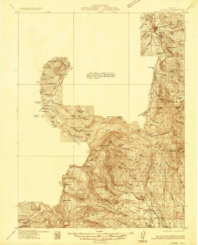 United States Geological Survey Mount Lincoln, CO (1934, 48000-Scale) digital map