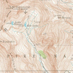 United States Geological Survey Mount Lincoln, CO (1938, 62500-Scale) digital map