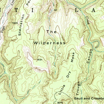 United States Geological Survey Mount Linnaeus, UT (1954, 62500-Scale) digital map