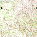 United States Geological Survey Mount Linnaeus, UT (1985, 24000-Scale) digital map