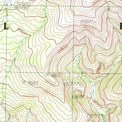 United States Geological Survey Mount Linnaeus, UT (1985, 24000-Scale) digital map