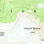 United States Geological Survey Mount Logan, CO (1945, 24000-Scale) digital map