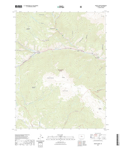 United States Geological Survey Mount Logan, CO (2022, 24000-Scale) digital map