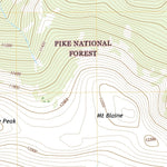 United States Geological Survey Mount Logan, CO (2022, 24000-Scale) digital map
