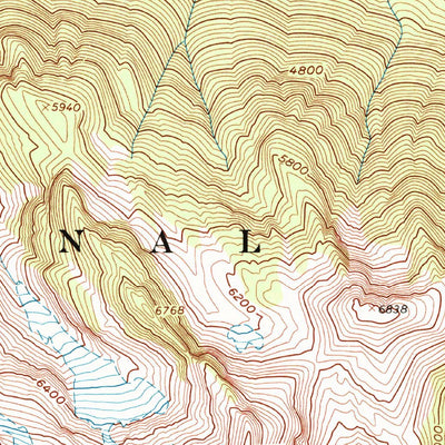 United States Geological Survey Mount Logan, WA (1963, 24000-Scale) digital map