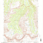 United States Geological Survey Mount Lovenia, UT (1996, 24000-Scale) digital map