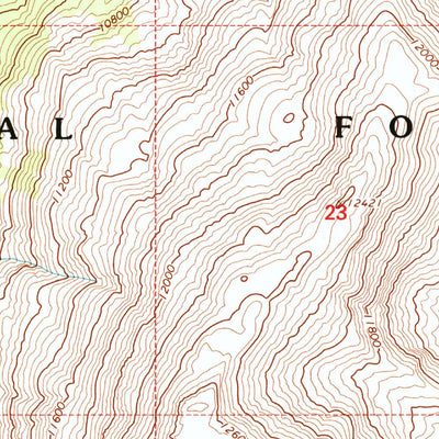 United States Geological Survey Mount Lovenia, UT (1996, 24000-Scale) digital map