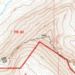 United States Geological Survey Mount Lovenia, UT (1996, 24000-Scale) digital map