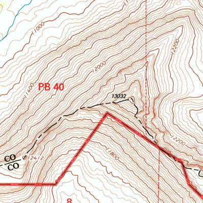 United States Geological Survey Mount Lovenia, UT (1996, 24000-Scale) digital map