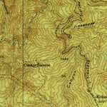 United States Geological Survey Mount Lowe, CA (V1, 1939) digital map