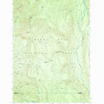 United States Geological Survey Mount Lowe, OR (1986, 24000-Scale) digital map