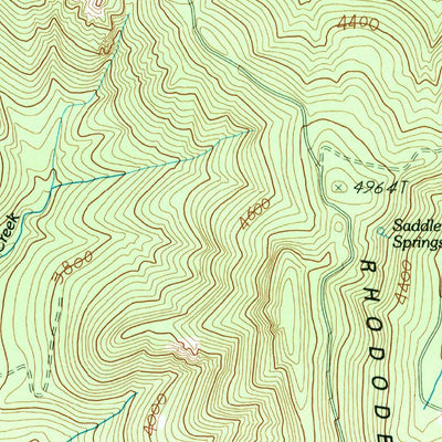 United States Geological Survey Mount Lowe, OR (1986, 24000-Scale) digital map
