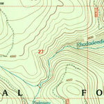 United States Geological Survey Mount Lowe, OR (1997, 24000-Scale) digital map