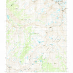 United States Geological Survey Mount Lyell, CA (1990, 24000-Scale) digital map