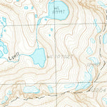 United States Geological Survey Mount Lyell, CA (1990, 24000-Scale) digital map