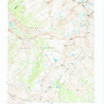 United States Geological Survey Mount Lyell, CA (1992, 24000-Scale) digital map