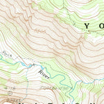 United States Geological Survey Mount Lyell, CA (1992, 24000-Scale) digital map