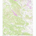 United States Geological Survey Mount Madonna, CA (1955, 24000-Scale) digital map