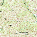 United States Geological Survey Mount Madonna, CA (1955, 24000-Scale) digital map