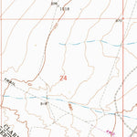 United States Geological Survey Mount Manchester, CA-NV-AZ (1970, 24000-Scale) digital map