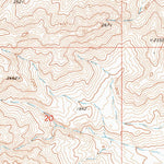 United States Geological Survey Mount Manchester, CA-NV-AZ (1970, 24000-Scale) digital map