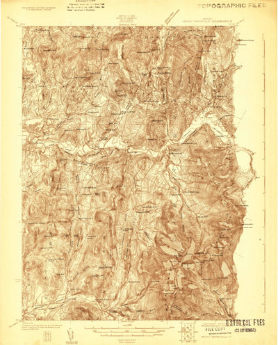 United States Geological Survey Mount Mansfield, VT (1925, 48000-Scale) digital map