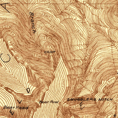 United States Geological Survey Mount Mansfield, VT (1925, 48000-Scale) digital map