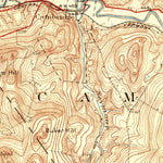 United States Geological Survey Mount Mansfield, VT (1927, 62500-Scale) digital map