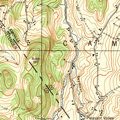 United States Geological Survey Mount Mansfield, VT (1944, 62500-Scale) digital map