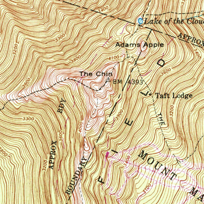 United States Geological Survey Mount Mansfield, VT (1948, 24000-Scale) digital map