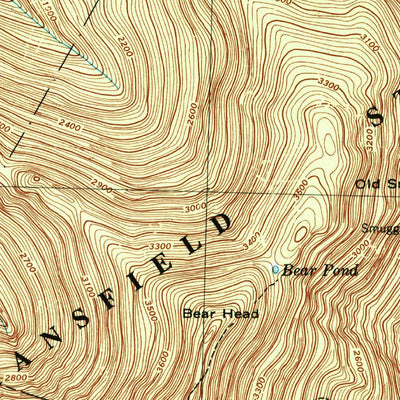 United States Geological Survey Mount Mansfield, VT (1997, 24000-Scale) digital map