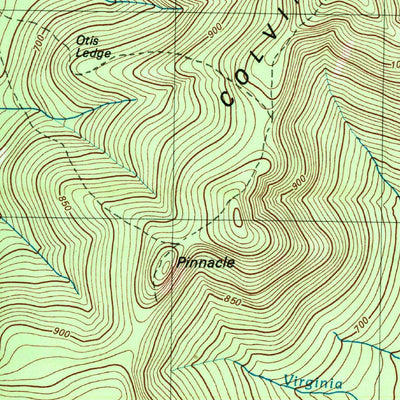 United States Geological Survey Mount Marcy, NY (1999, 25000-Scale) digital map