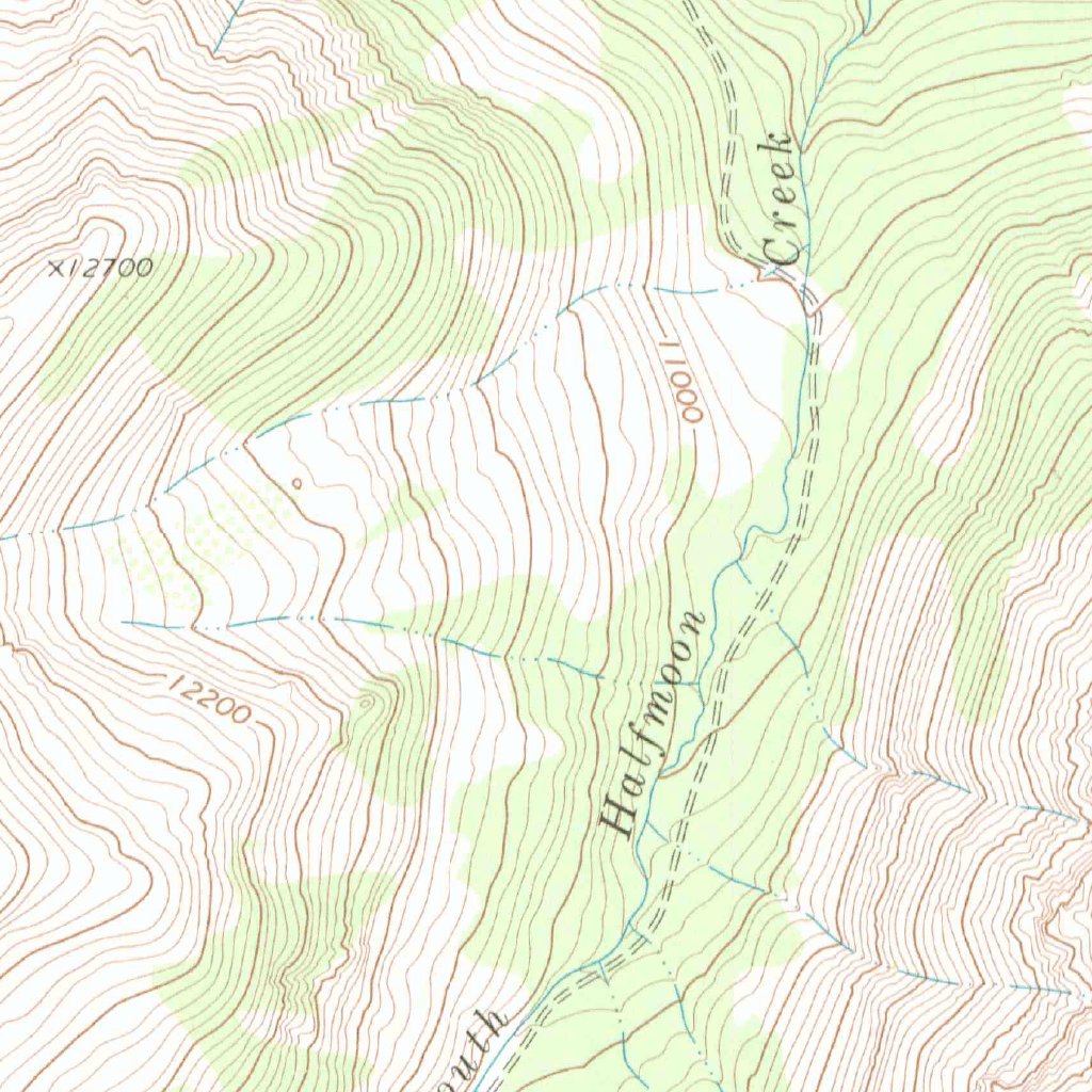 Mount Massive, CO (1967, 24000-Scale) Map by United States Geological ...