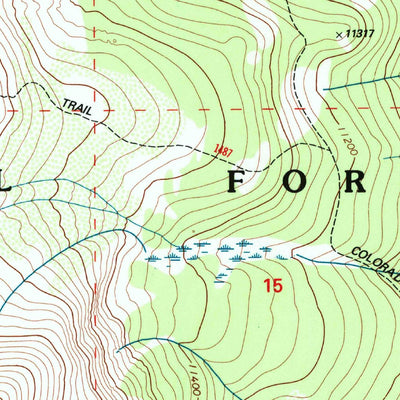 United States Geological Survey Mount Massive, CO (1994, 24000-Scale) digital map