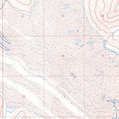 United States Geological Survey Mount Mckinley A-1, AK (1954, 63360-Scale) digital map