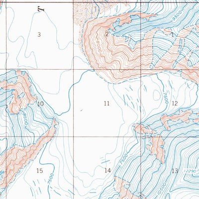 United States Geological Survey Mount Mckinley A-2, AK (1954, 63360-Scale) digital map