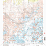 United States Geological Survey Mount Mckinley A-3, AK (1954, 63360-Scale) digital map