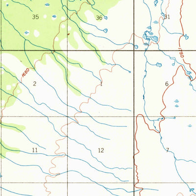 United States Geological Survey Mount Mckinley A-5, AK (1952, 63360-Scale) digital map