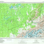 United States Geological Survey Mount Mckinley, AK (1958, 250000-Scale) digital map