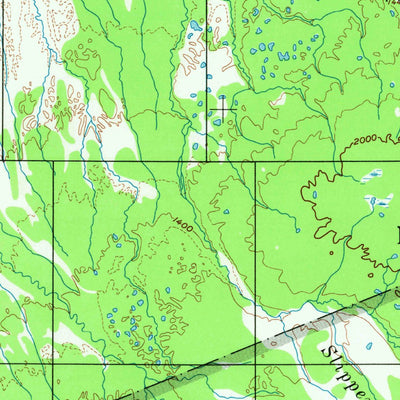 United States Geological Survey Mount Mckinley, AK (1958, 250000-Scale) digital map