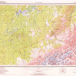 United States Geological Survey Mount Mckinley, AK (1969, 250000-Scale) digital map